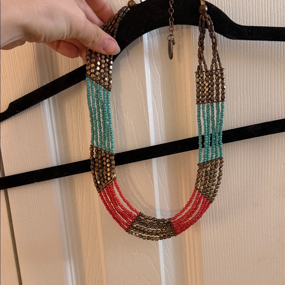 Multicolor Beaded Necklace